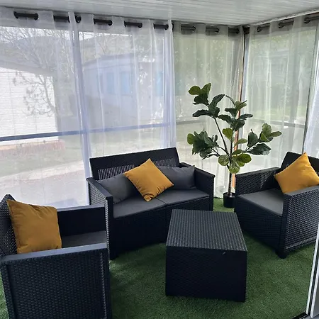Mobil-home 4pers Avec Terrasse Et Wi-fi Pyrenees Font-romeu סאיאגוז